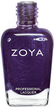Zoya Metallic Long Lasting Nail Polish Quick Dry Purple Suri 15ml