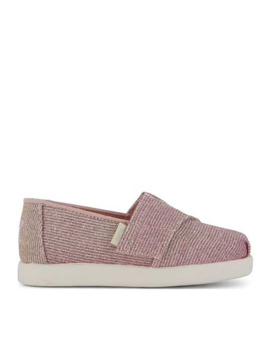 Toms Kids Espadrilles with Hoop & Loop Closure ...