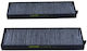 Filtru De Aer Pentru Habitaclu Hyundai I20 08 Set 2 Bucăți Carbon Activ Cu25008-2