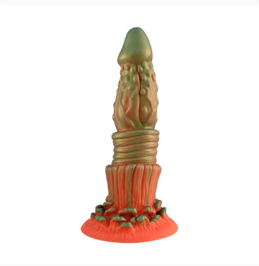 APH Dildo με Βεντούζα Κόκκινο
