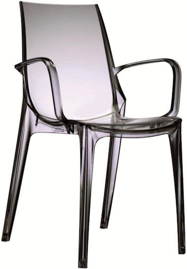 Καρέκλα Τραπεζαρίας Vanity 52x56x89εκ. Γκρι