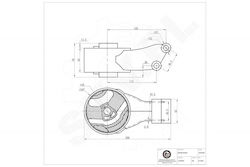 Πίσω Βάση Κινητήρα Opel Insignia A Cadillac Xts Saab 9-5 13228303 Πίσω Βάση Κινητήρα Opel Insignia A Cadillac Xts Saab 9-5 13228303