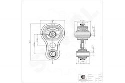 Πίσω Βάση Κινητήρα Mazda 2 D6513904xd