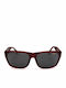 Smith Unisex Γυαλιά Ηλίου με Μπορντό Σκελετό και Γκρι Φακό