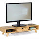 Relaxdays Desktop Monitor Stand Beige (10053052)