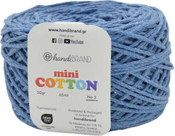 Fir Mini Bumbac 50gr Albastru Denim