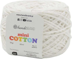 Mini Cotton Yarn 50gr White Mini Cotton Yarn 50gr White
