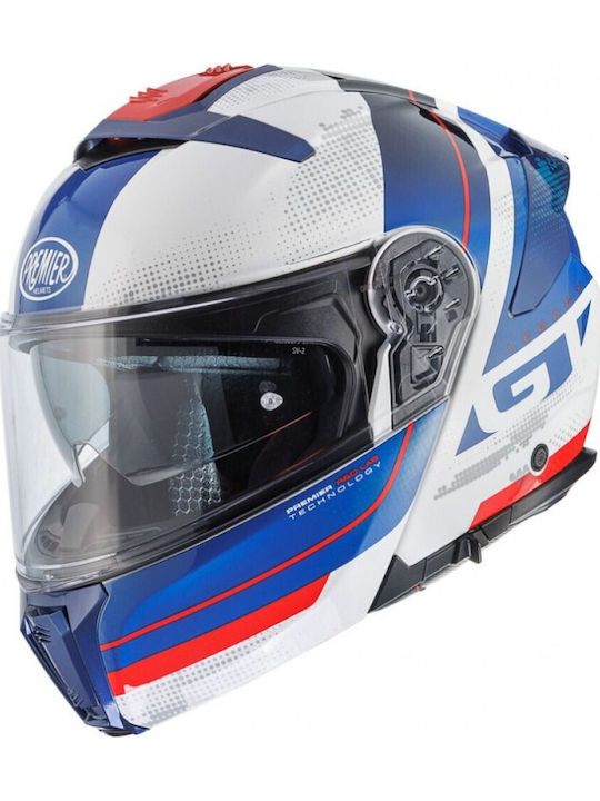 Premier Legacy GT SE13 Motorradhelm Flip-Up ECE...