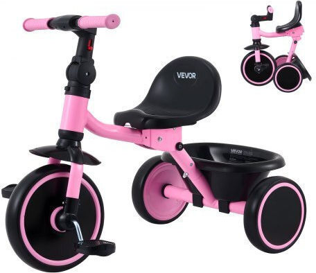 Vevor Toddler Foldable for 2-5 Years Pink
