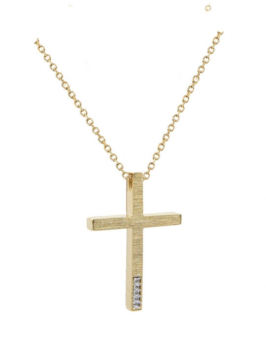 Women’s Gold Cross 9K with Chain