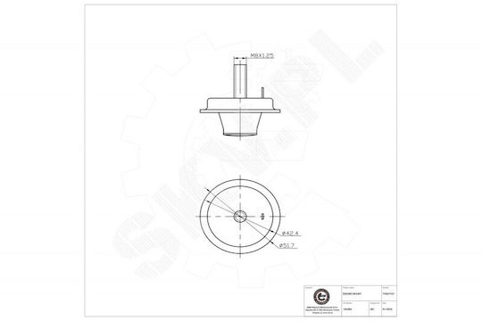 Suport Dreapta Superior Motor Peugeot 206 184485