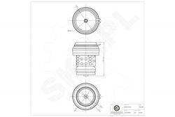Μπροστινό Στήριγμα Κινητήρα Seat Cordoba Ibiza Ii Inca Vw Caddy Ii Golf Iii Passat Polo Iii Vento 1h0199609b