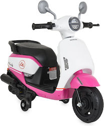 Motocicletă Pentru Copii Electrică 12 Volți Roz Pentru 6+ Ani