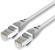Vention S/FTP Kat.6a Gigabit Netzwerkkabel Ethernet 0.3m Gelbes