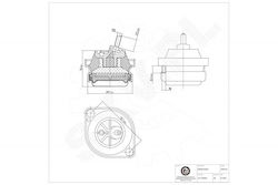 Μαξιλάρι Κινητήρα Bmw 5 7 Αριστερή 22111092823 Μαξιλάρι Κινητήρα Bmw 5 7 Αριστερή 22111092823