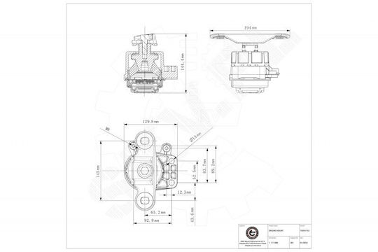 Μαξιλάρι Κινητήρα Ford Mondeo Iii Δεξιά 1117880