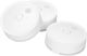 Alecto Set 3 Wireless 433 Mhz 85db Smoke Detectors 10-year Battery En14604 White