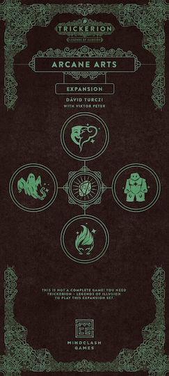 Επέκταση Παιχνιδιού Trickerion: Arcane Arts για 1-4 Παίκτες 14+ Ετών (EN) Mindclash Games
