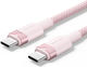 Vention USB 2.0 Cable USB-C male - USB-C 100W PD Ροζ 2m TRWPH