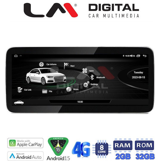 Lm Digital Lm Kh2 311 Low Οθόνη Oem Multimedia Αυτοκινήτου Audi Q5 2008 > 2017 Εγχρωμη Οθόνη Carplay Androidauto Bt Gps Wifi Gprs