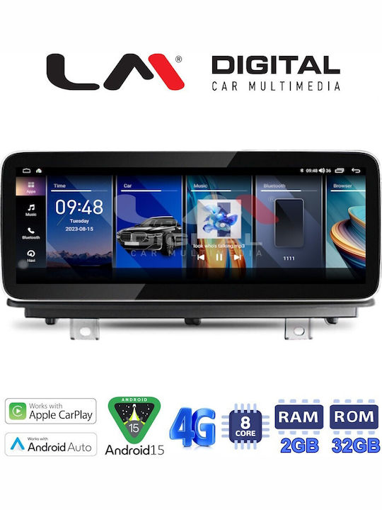 LM Digital LM Kh2 175 Evo OEM Auto-Audiosystem BMW Serie 1 (F20 F21) 2018 BMW Serie 2 (F22 F87) 2018 Evo Carplay Android Auto Bluetooth GPS Wi-Fi GPRS