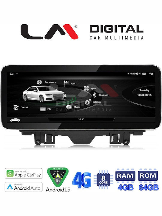 LM Digital LM Kh4 292 Hoch Touchscreen OEM Multimedia Auto-Audiosysteme Audi Q3 2011 > 2018 CarPlay Android Auto BT GPS Wi-Fi GPRS