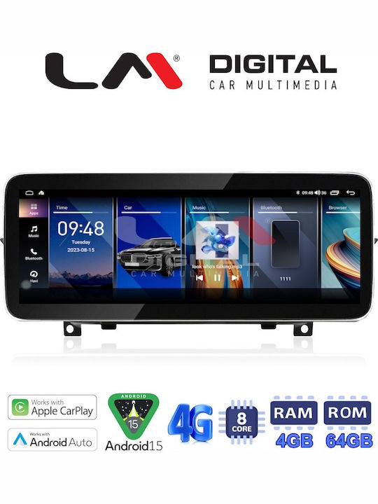 Lm Digital Lm Kh4 219 Cic Екран OEM Мултимедия Автомобилен За BMW X1 E84 2009 > 2014 Система Cic Carplay Androidauto Bt Gps Wifi Gprs