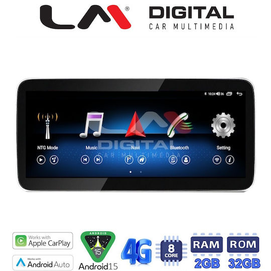 LM Digital LM Kh2 337 N45 Car Multimedia Display OEM for Mercedes A Class CLA Class W176 2013 2017 CarPlay Android Auto Bluetooth GPS Wi-Fi GPRS