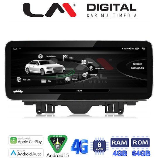 LM Digital LM KH4 292 Low Screen OEM Car Multimedia for Audi Q3 2011 to 2018 Without Factory Screen CarPlay Android Auto Bluetooth GPS Wi-Fi GPRS