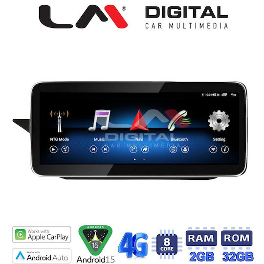 LM Digital LM KH2 502 Ro Car Multimedia Screen OEM for Mercedes E W212 2013 2016 CarPlay Android Auto Bluetooth GPS Wi-Fi GPRS