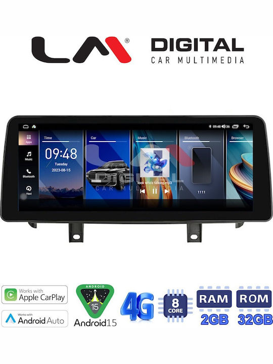LM Digital LM Kh2 497 Evo OEM Multimedia Auto-Audiosystem BMW X5 F15 2017 > 2018 BMW X6 F16 2017 > 2019 CarPlay Android Auto Bluetooth GPS Wi-Fi GPRS