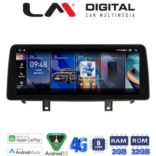 Lm Digital Lm Kh2 497 Evo Οθόνη Oem Multimedia Αυτοκινήτου Bmw X5 F15 2017 > 2018bmw X6 F16 2017 > 2019 Carplay Androidauto Bt Gps Wifi Gprs