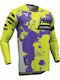 Thor Bleach Racewear Launchmode Men's Motocross Long-Sleeved Jersey Gray Color