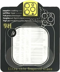Prio Προστασία Κάμερας Tempered Glass Διάφανο για το iPhone 15 / 15 Plus