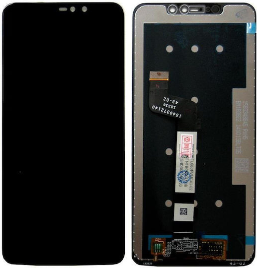 Екран със Сензорен Механизъм за Redmi Note 6 Pro (Черен)