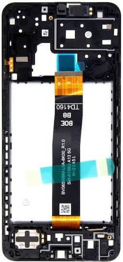 Samsung Οθόνη με Μηχανισμό Αφής για Galaxy A13 5G (Μαύρο)