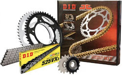 Did-jt Honda Cb600 Hornet 1998-2006 Chain Sprockets Kit 15-42-525vx3