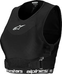 Alpinestars Stella Plasma CE Ниво 1 дамско Мотоциклетно защитно Елек Мотокрос Черно