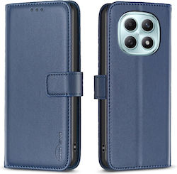 Θήκη Xiaomi Poco M8 5g Redmi Note 15 5g Redmi Note 15 4g Binfen Color Bf17 Flip Πορτοφόλι Συνθετικό Δέρμα Pu Tpu Μπλε Wallet Stand