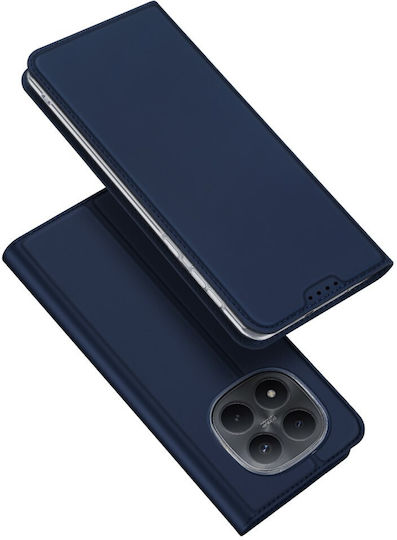 Case Xiaomi Poco M8 Pro 5g Redmi Note 15 Pro+ 5g Dux Ducis Skin Pro Series Flip Wallet Synthetic Leather Pu Tpu Blue Wallet Stand