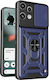Handyhülle Nichts Phone 3a Lite 5g Oem Harte Rückseite Pc+tpu Blau Stand