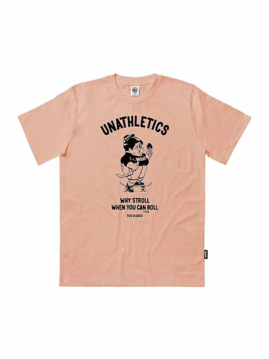 Dudes Fat T-shirt Πορτοκαλί