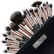 Set 20 Sensopro Milano Black Gold Makeup Brushes + Gift Pouch