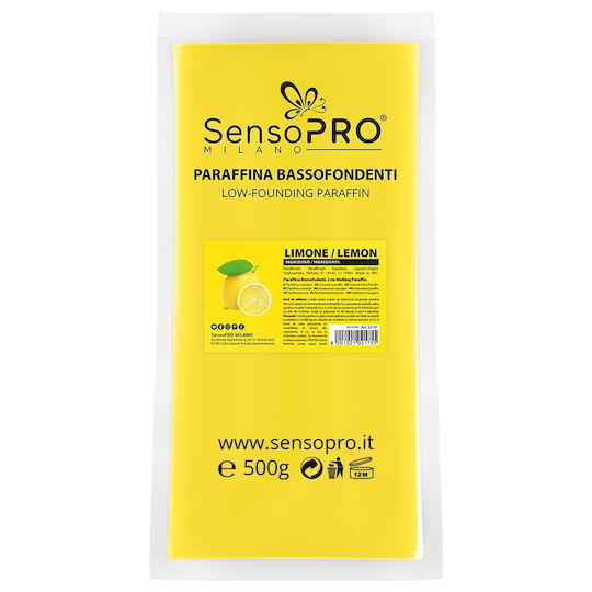 Solid Lemon Scented Paraffin Sensopro Milano 500g