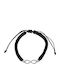 Verorama Women's Macrame Bracelet with Infinity Design Made of Cord