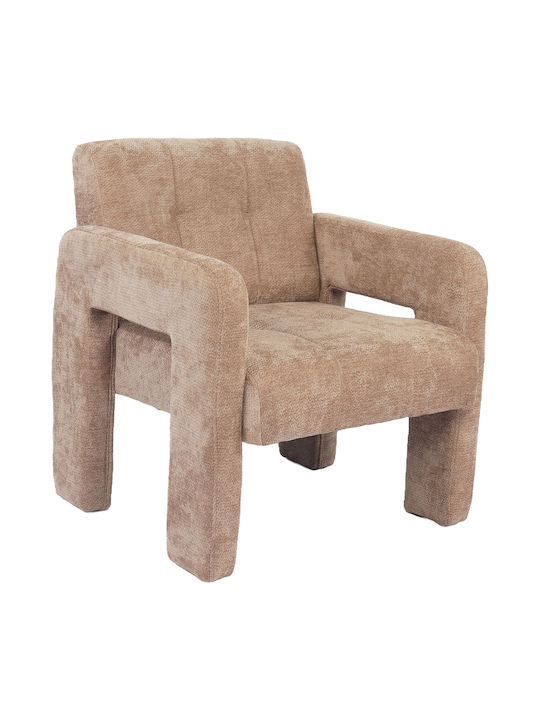 Velora Sessel Beige 75x68x69cm