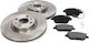 Σετ Δίσκων Τακακιών Φρένων Εμπρός Fiat Stilo Doblo Bravo Ii Linea 0986478786