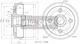Daewoo Brake Drum Back for Matiz