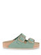 Leather Women's Anatomic Sandals Green 410 Mint