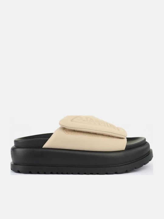 Дамски Сандали Flatforms Екрю